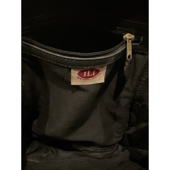 ILI - New York Toronto - Small Black Leather Backpack - Y2K - main image 11
